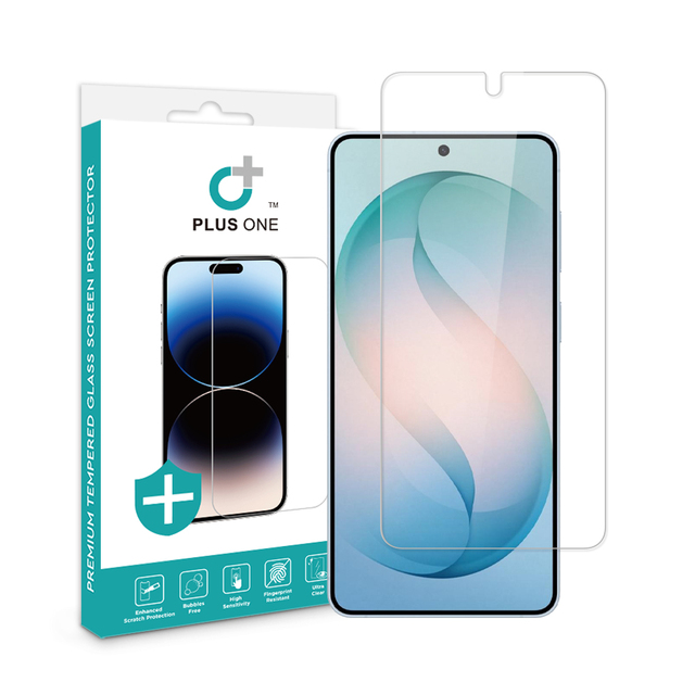 PLUS ONE Phone HD 9H Anti Fingerprint Screen Protector for Samsung S25 S26 S26 ultra S26 Plus Protective Tempered Glass