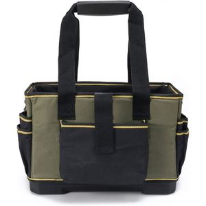 BSCI Factory New Tool Electrician Bag <b>Portable</b> Multi Pocket 1680D Oxford Electrician Tool Bag Tool Storage Bag - Product Image 5
