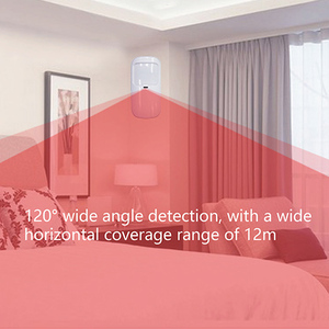 Tuoan New Arrival 433Mhz PIR Cảm Biến Chuyển Động Báo Động Chống Trộm Hệ Thống Không Dây Cho Nhà Hoặc Văn Phòng An Ninh - Product Image 2