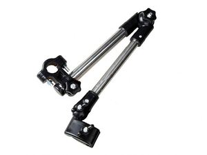 Hot Sale Hospital High Quality Waterproof Sun Rain <b>Windproof</b> Single Layer Fold Wheelchair <b>Umbrella</b> with Clamp - Product Image 3
