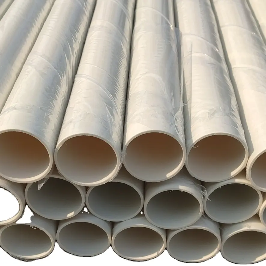 PVC plumbing pipe 50mm pvc tube plastic pipe for drain and swr factory directly sale