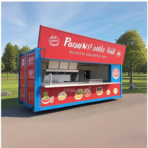 Camion de restauration rapide personnalisé 2025 avec crème glacée, café, barbecue, boissons, conteneur CE - Product Image 1