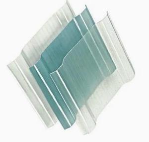Feuille de toiture ondulée <span class=keywords><strong>en</strong></span> polyester renforcé de fibre de verre (FRP)/feuille de toit transparente/feuille de toiture <span class=keywords><strong>en</strong></span> plastique ondulée FRP - Product Image 2