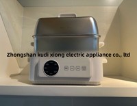 Cuisinière vapeur électrique intelligente multifonction à trois niveaux grande capacité, four vapeur domestique et professionnel en acier inoxydable