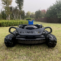 Tondeuse robot sans fil MDE DIY, autopropulsée, télécommandée, multifonctionnelle, pour couper l'herbe du jardin, automatisée