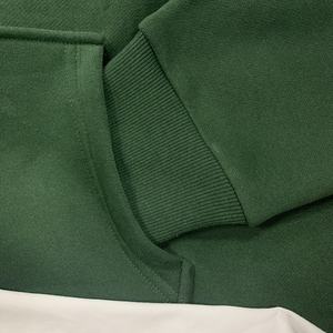 Sudadera con capucha unisex de algodón y poliéster para hombre, Conjunto de sudadera de punto transpirable con logotipo bordado personalizado - Product Image 5