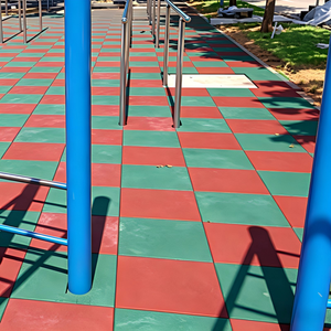 Revêtement de sol EPDM de sécurité de haute qualité, antidérapant, premium, sans danger pour les enfants, inodore, résistant aux chocs et à l'usure, à poser sur site - Product Image 1