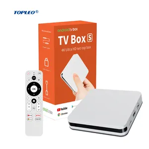 Topleo Satelliten-TV-Empfänger 4k Android I96 Mini II Amlogic S905W2 Smart 4K TV-Box Set-Top-Box