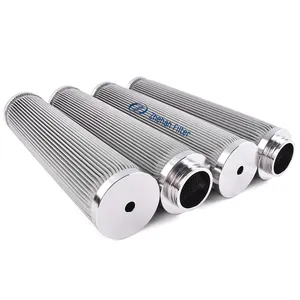 300 Mesh thin oil station pleated strainer hydraulic filter element
