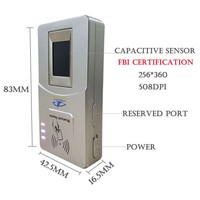 HFSecurity Certifié FBI HF 7000 Gestion de l'identification bancaire Carte d'identité NFC avec scanner d'empreintes digitales biométrique pour iPhone iPad SDK gratuit