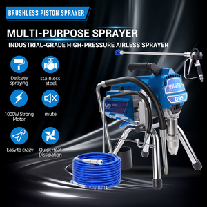 Pulvérisateur électrique sans air professionnel 895, 2200W, avec buse de 0,027 pouces, pour peinture <span class=keywords><strong>antirouille</strong></span>, peinture marine, vernis transparent - Product Image 2