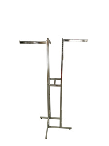 Gấp chrome có thể tháo màn hình hiển thị với giá 4 rails may mặc - Product Image 2