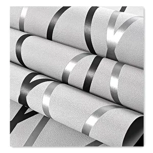 3D Modern süet duvar kağıdı kadife tasarım duvar kağıdı ruloları ev dekor akın duvar kağıdı - Product Image 1