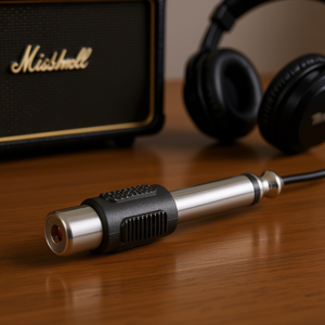 อะแดปเตอร์แปลง RCA เป็น 6.35 มม. โมโน แจ็ค Aux ตัวแปลงสัญญาณเสียงและวิดีโอ - Product Image 3