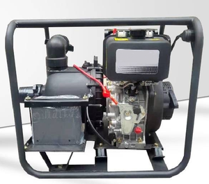 Pompe chimique centrifuge auto-amorçante portable de 3 pouces (80 mm) pour traitement de l'eau de mer, 25 m de hauteur de refoulement, 4 kW, 5 CV, KKD80CP-25 - Product Image 4