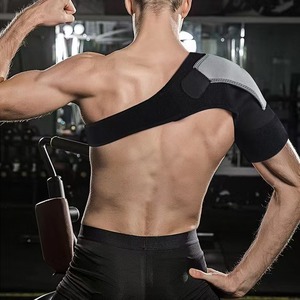 Soporte de <span class=keywords><strong>Hombro</strong></span> Ajustable de Neopreno Ligero y Transpirable, Corrector de Postura, Almohadilla de Presión, Soporte Deportivo para Rotura de Labrum - Product Image 1