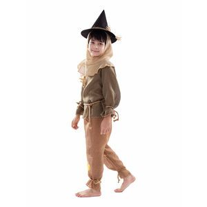 BAIGE 2024 carnaval Halloween niños <span class=keywords><strong>El</strong></span> <span class=keywords><strong>Mago</strong></span> <span class=keywords><strong>de</strong></span> <span class=keywords><strong>Oz</strong></span> espantapájaros Cosplay niños divertido TV y película disfraz para niños - Product Image 4