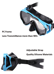 ทัลคุน MS0304 หน้ากากดำน้ำแบบสกูบาชุดดำน้ำสำหรับเด็ก น้ำหนักเบา สบาย ไม่เป็นพิษ ซิลิโคน เลนส์เดี่ยว วิสัยทัศน์ที่ชัดเจน - Product Image 5
