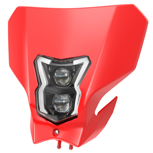 Phare LED rouge homologué Emark pour Honda CRF450XR <span class=keywords><strong>CRF450L</strong></span>/RL 2019 2020, système d'éclairage pour moto tout-terrain - Product Image 2