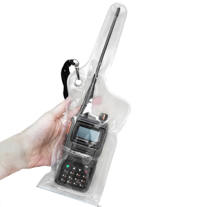 Funda Impermeable para Walkie Talkie con Cordón, Bolsa Transparente de PVC para Radio, Funda Protectora para Radio Bidireccional - Product Image 3