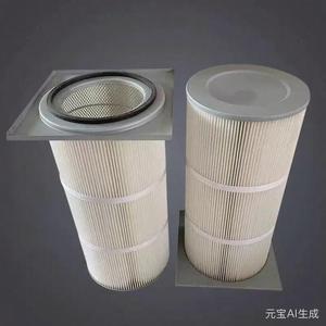 Industriële cilindrische stofzuigerfilter met hoge efficiëntie - Product Image 2