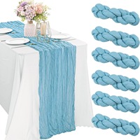 Nappe pliée, Nappe à motif de drapeau, Nappe torsadée, Nappe pour décoration de fête de mariage, Nappe en gros