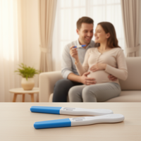 Test de grossesse HCG ultra-sensible en une étape, Midstream 10mIU, 25mIU
