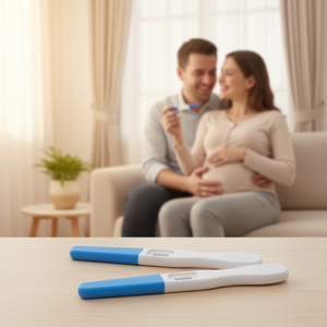 <span class=keywords><strong>Test</strong></span> de <span class=keywords><strong>grossesse</strong></span> HCG <span class=keywords><strong>ultra</strong></span>-sensible en une étape, Midstream 10mIU, 25mIU - Product Image 6