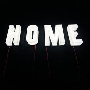 <span class=keywords><strong>Letras</strong></span> <span class=keywords><strong>Luminosas</strong></span> Acrílicas Blancas Leche para Publicidad de Marca, Personalización de Logotipos - Product Image 5