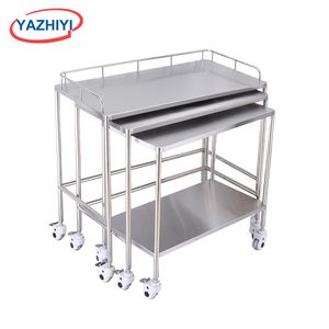 Дешевая популярная медицинская тележка из нержавеющей стали - Product Image 6