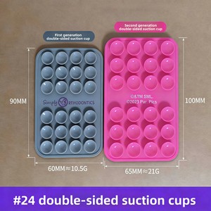 Support de téléphone professionnel personnalisé Deson à double face avec 48 points d'adhérence en silicone antidérapant et puissant pour la stabilisation d'image - Product Image 2