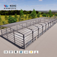 Entrepôt en acier métallique à ossature portique abordable, bâtiment métallique, atelier en acier avec bureau