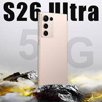 Smartphone S26Ultra 5G Dual SIM, 16GB+1TB, LTE, Deca Core, Cámara de 108MP, Pantalla OLED de 120Hz, Versión Global