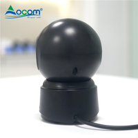 OCOM OCBS-T218 Lecteur de codes-barres de bureau 4 Mil 2D omnidirectionnel CMOS, scanner de codes-barres 1D 2D pour supermarché