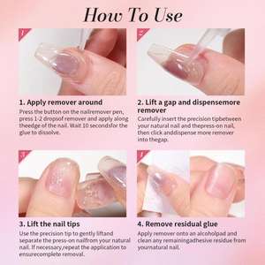 <span class=keywords><strong>Colle</strong></span> à ongles à séchage rapide et longue durée, <span class=keywords><strong>faux</strong></span> ongles, adhérence personnalisée, <span class=keywords><strong>colle</strong></span> à ongles semi-solide forte, sans <span class=keywords><strong>UV</strong></span> en tube avec logo - Product Image 3