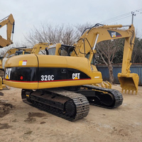 Excavator Bekas Caterpillar 320C 320CL Backhoe Crawler 22 Ton 107KW Mesin Gearbox Berkualitas Tinggi Harga Terjangkau Best Seller