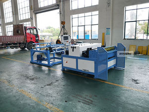 HVAC אוטומטי צינור ייצור קו III כיכר אוויר צינור ביצוע מכונת אוורור ציוד - Product Image 5