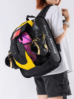 Sac à roulettes imperméable ROSELLE pour adultes, hommes et femmes, en plastique ABS à 4 roues, sac à dos d'extérieur