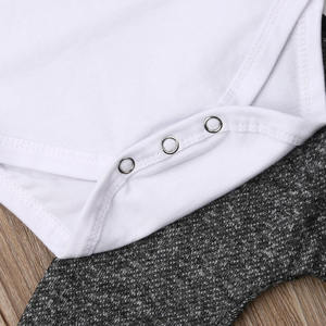 Vêtements de pyjama pour enfants, ensembles de pantalons et de combinaisons pour bébés garçons nouveau-nés avec leggings de fitness de Chine - Product Image 4