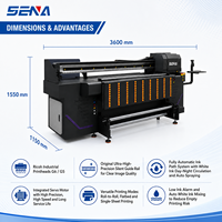 Impresora UV de rollo a rollo 1800, máquina de impresión de gran formato para materiales flexibles, impresora UV de rollo para vinilo, PVC, pegatinas y película PET