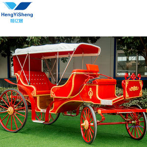 2025 Hot Electric Horse Powered Carriage Wedding Carruaje Fabricante Wedding Vehicle Wagon Carruaje eléctrico en stock para la venta - Product Image 4