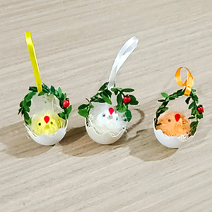 Bulk <strong>Sale</strong> Festival Small Size Packaging Plastic Party Decoration Chicken Bunny <strong>Easter</strong> Eggs Pendant <strong>Easter</strong> <strong>Basket</strong> Egg - Product Image 2