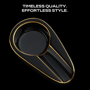 Cendrier de voiture portable écologique en céramique ou en acier inoxydable, personnalisé, en porcelaine incurvée de luxe VANACE - Product Image 2