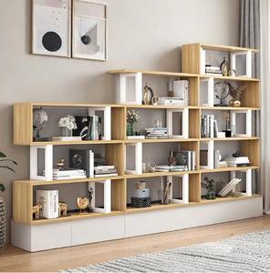 Giá sách treo tường sáng tạo, hiện đại, đơn giản, ngăn cách phòng khách, kệ trưng bày nâng cao - Product Image 6