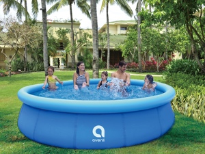 Piscina Inflable Avenli <span class=keywords><strong>de</strong></span> Alta Calidad <span class=keywords><strong>de</strong></span> 4.57x90cm (15 pies) para Exteriores, Piscina Elevada Familiar para Jardín y Patio Trasero, Piscina <span class=keywords><strong>de</strong></span> Verano para Jugar en el <span class=keywords><strong>Agua</strong></span> - Product Image 6