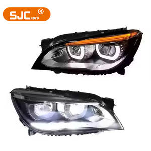 Faros Delanteros para Automóvil SJC para <span class=keywords><strong>BMW</strong></span> Serie 7 <span class=keywords><strong>M7</strong></span> F01 F02 2009-2015, Luces LED de Circulación Diurna de Alta Calidad, Plug and Play - Product Image 1