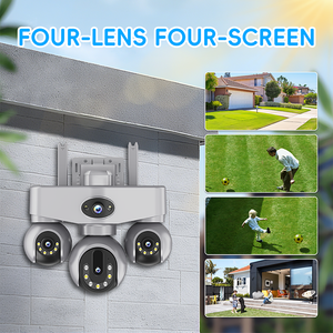 Cámara <span class=keywords><strong>de</strong></span> Seguridad Exterior Solar WiFi <span class=keywords><strong>V380</strong></span> <span class=keywords><strong>Pro</strong></span> 6MP PTZ con Visión Nocturna a Todo Color, Audio Bidireccional y Detección <span class=keywords><strong>de</strong></span> <span class=keywords><strong>Movimiento</strong></span> - Product Image 2
