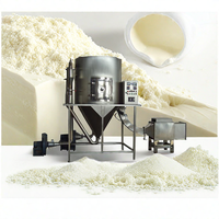 Máquina secadora de polvo de huevo Secador de pulverización fluidizado de acero inoxidable Atomizador Máquina para hacer polvo de café instantáneo seco vegetal