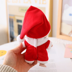 Lindo Conjunto <span class=keywords><strong>de</strong></span> Papá Noel Navideño para Muñecas <span class=keywords><strong>de</strong></span> 17 cm, Juguete <span class=keywords><strong>de</strong></span> Peluche <span class=keywords><strong>de</strong></span> Dibujos Animados, Accesorios para Muñecas - Product Image 3