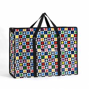 Factory-made, Customizable Portable pp Woven Waterproof Shopping <b>Bags</b> for Storage - Product Image 3